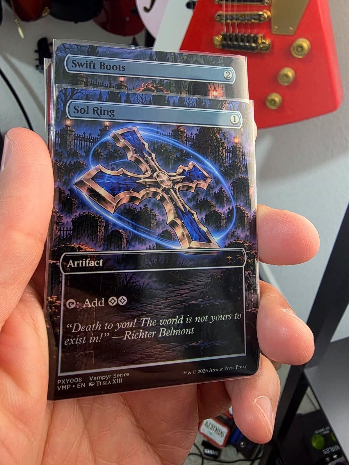 Belmont Artifact Bundle — 3 Foil Proxies — Arcane Press, photo 2