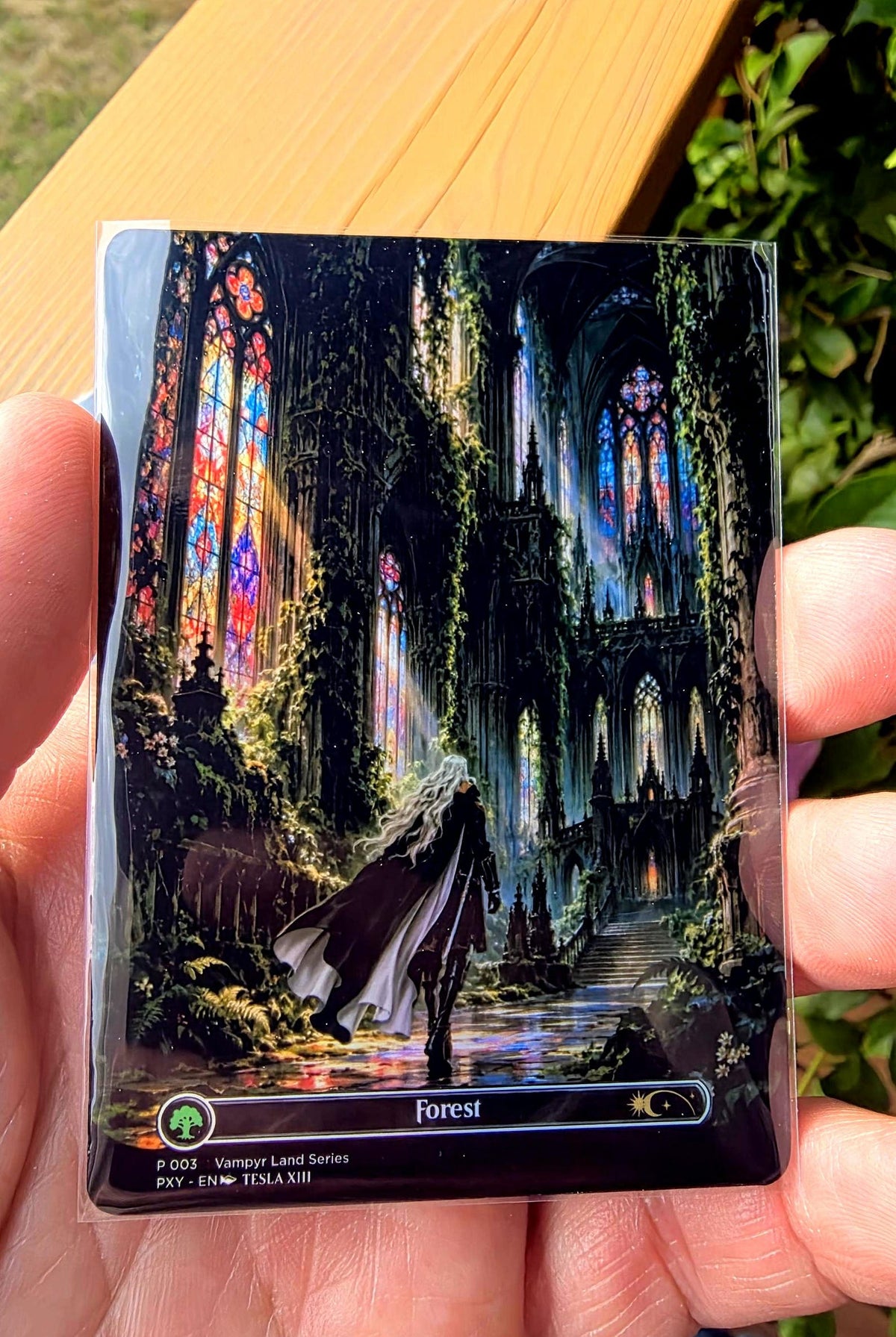 Forest — Vampyr Land Series Foil Proxy — Arcane Press