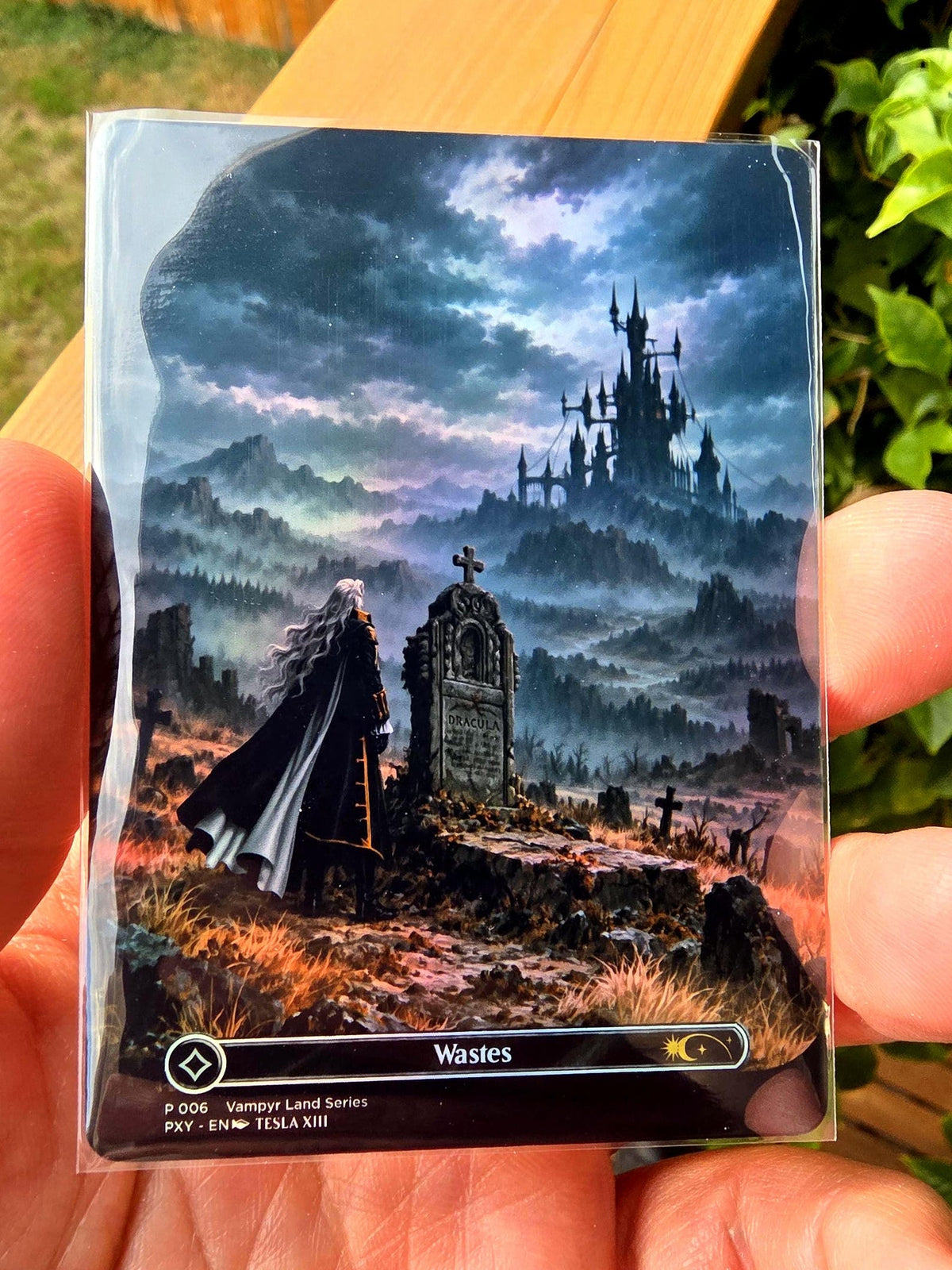Wastes — Vampyr Land Series Foil Proxy — Arcane Press