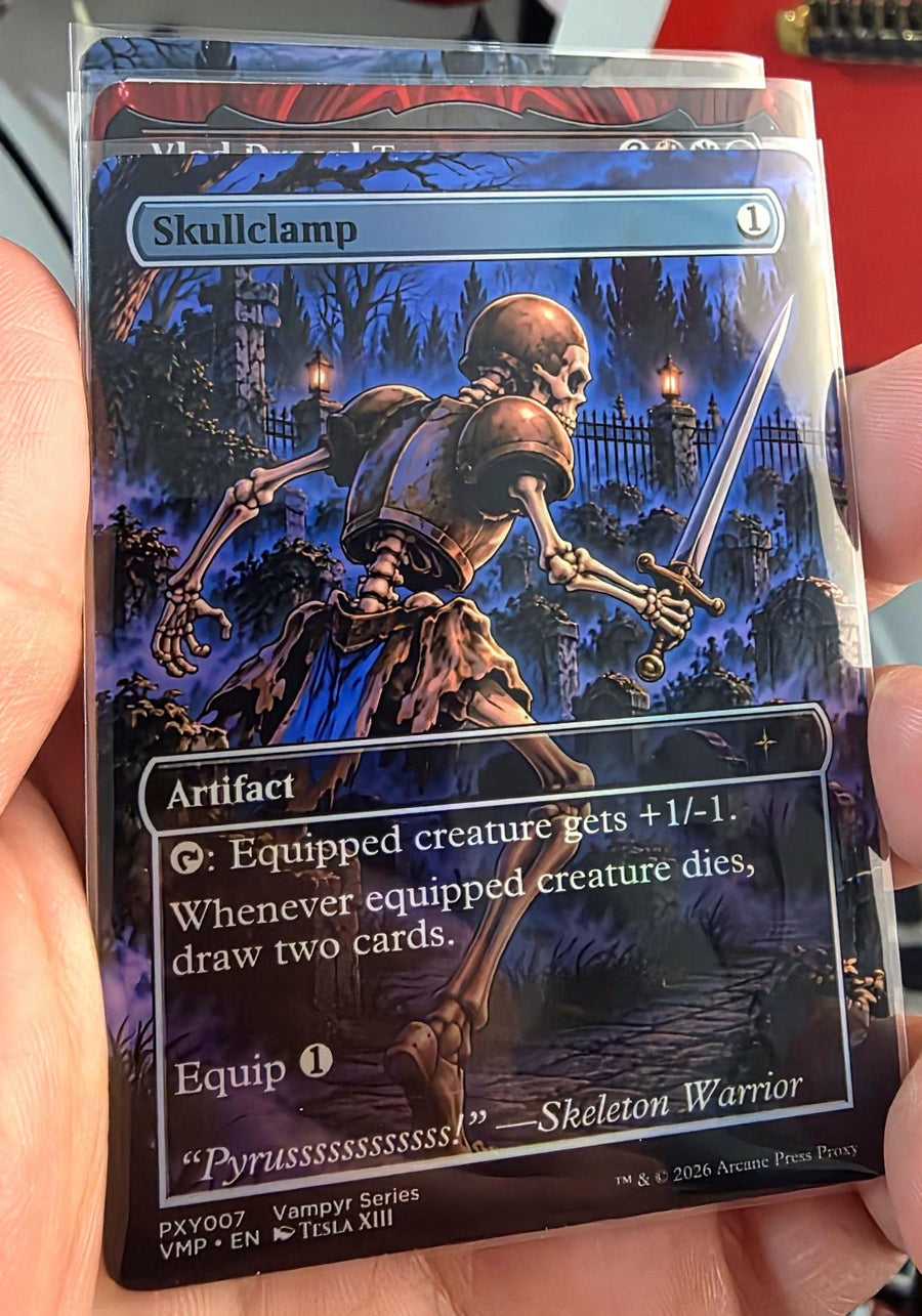 Skullclamp — Belmont Artifact Foil Proxy