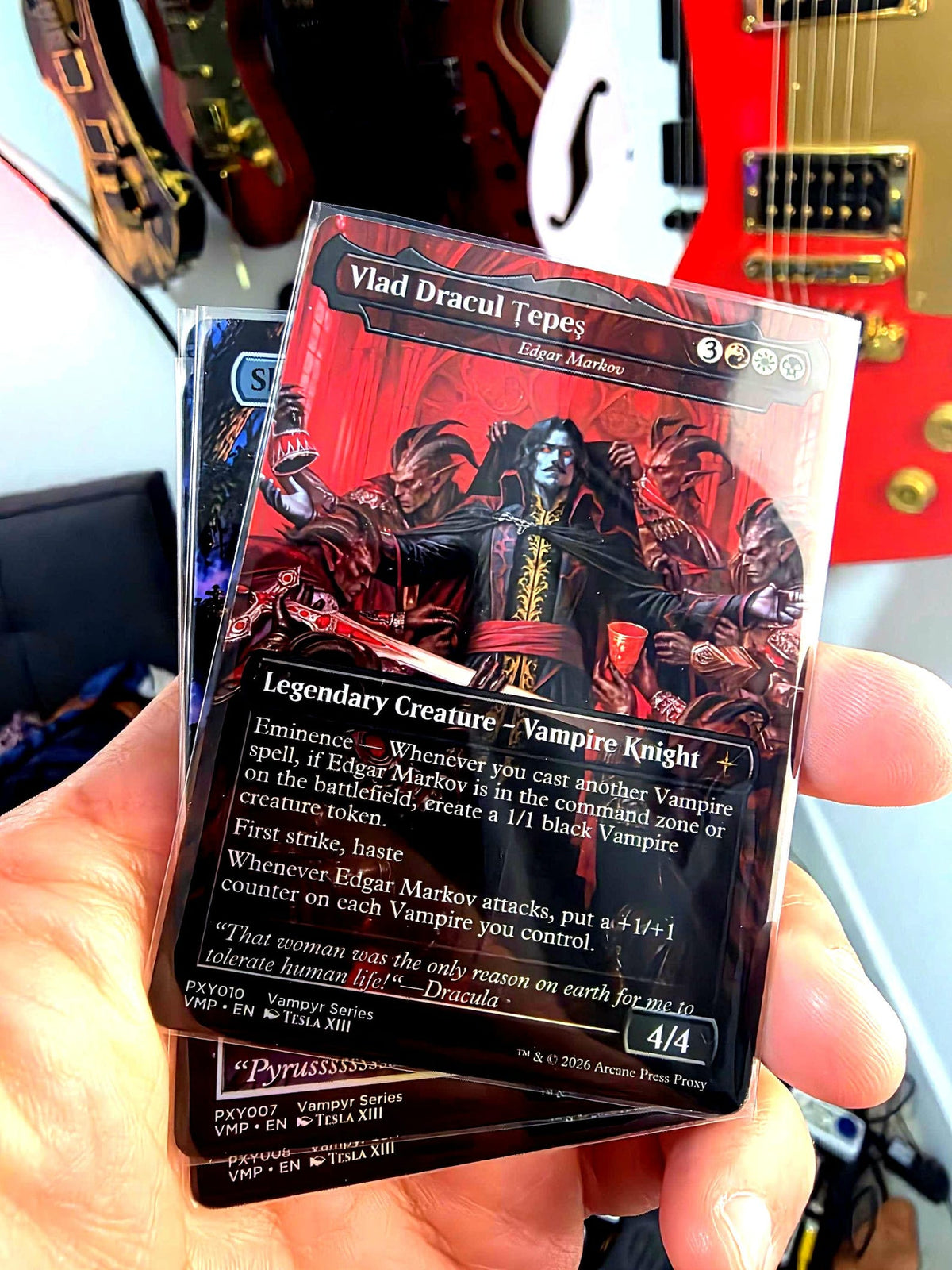 Dracula Markov — Non-Foil Commander Proxy — Arcane Press